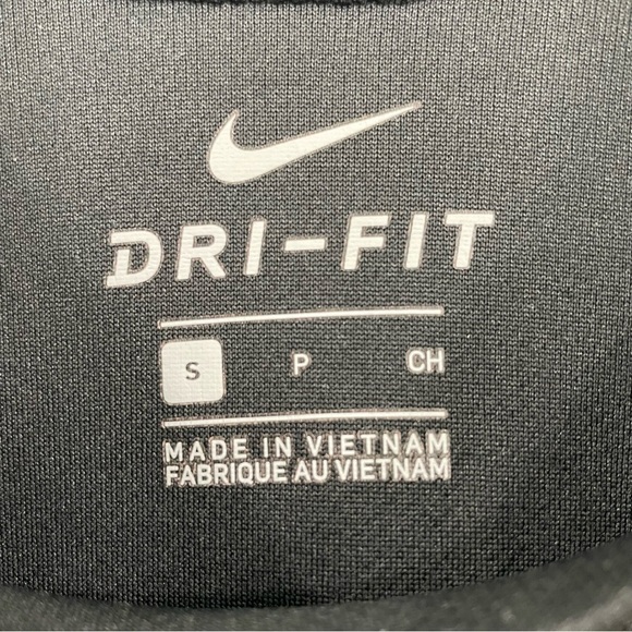 Nike Dri-Fit UPF 40 Black Long Sleeved Shirt - Size S - Picture 4 of 7